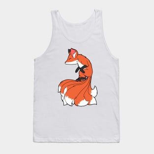 Red Kitsune Tank Top